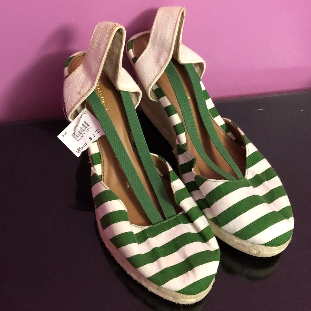 Montego Bay Club (Payless) Green Wedges